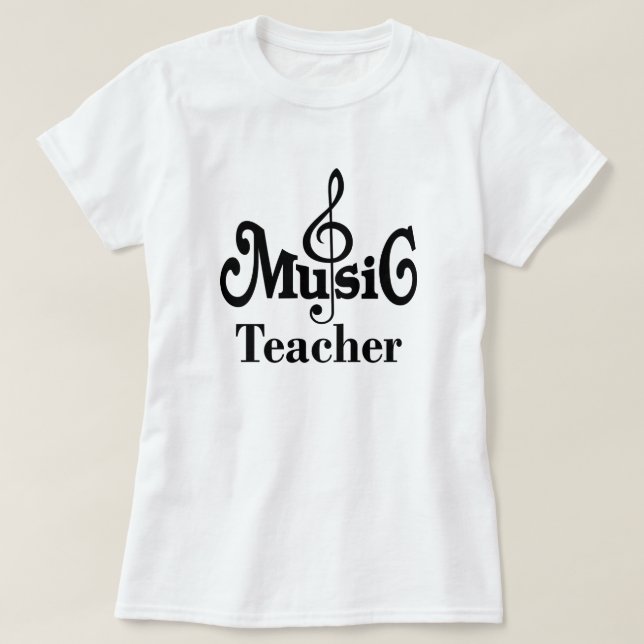 Musik-Lehrer-Musical T-Shirt (Design vorne)