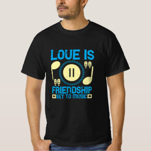 Musik - Liebe ist das Set für Musik T-Shirt