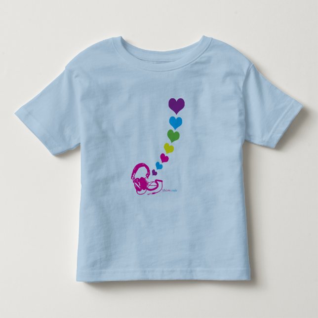 Musik-Liebe Kleinkind T-shirt (Vorderseite)