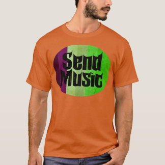 Musik-Liebe senden T-Shirt