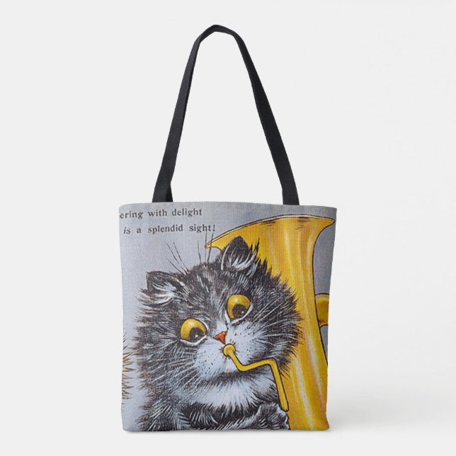 Musik liebende Katzen, Louis Wain (Rückseite)