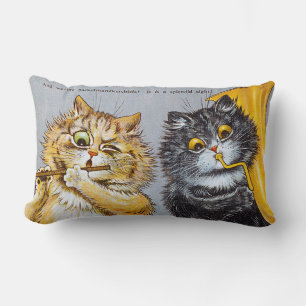 Musik liebende Katzen, Louis Wain Lendenkissen