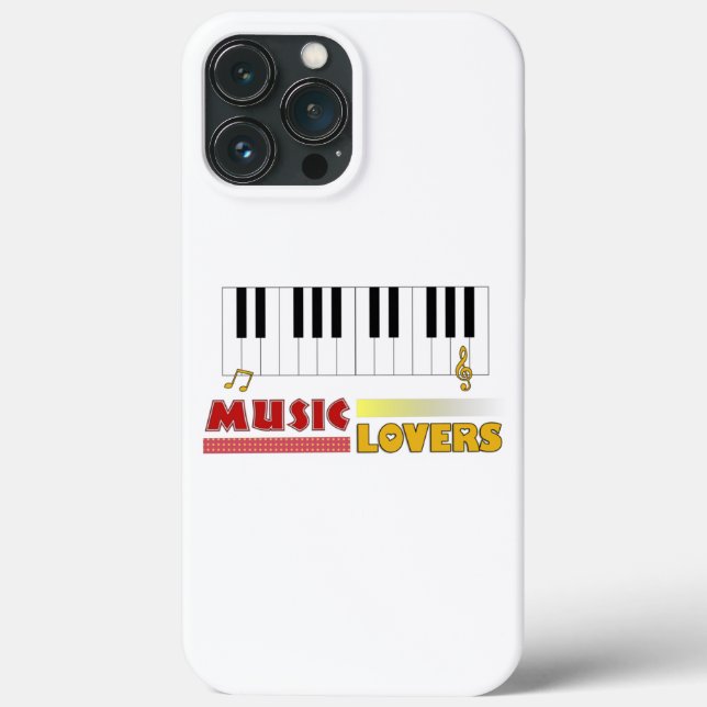 Musik Liebhaber der Pianobar Kunst, Dichtung und M Case-Mate iPhone Hülle (Rückseite)