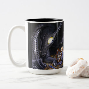 Musik-Liebhaber-Tasse Zweifarbige Tasse