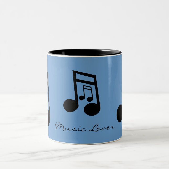 MUSIK LOVER Collection Zweifarbige Tasse (Mittel)