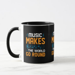 Musik macht die Welt zum Alltag Tasse