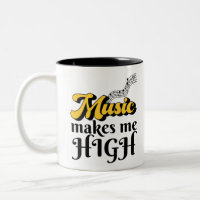 Musik macht mich hoch