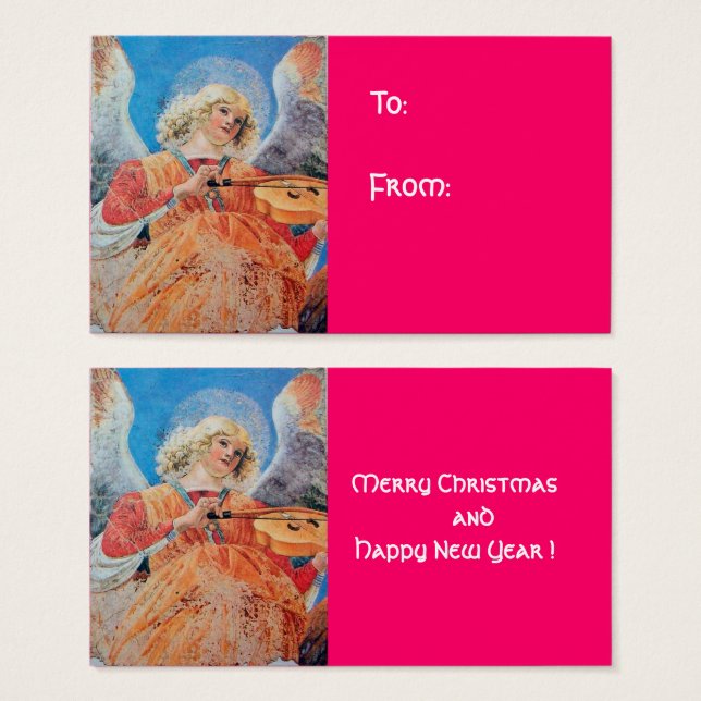 MUSIK MAKING CHRISTMAS ANGEL Fuchsia (Vorne & Hinten)