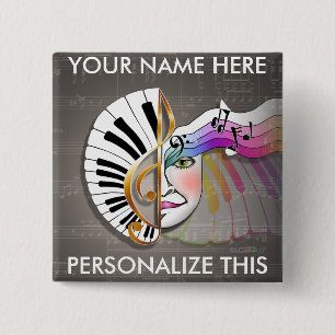 Musik-Maske BUTTONE Button