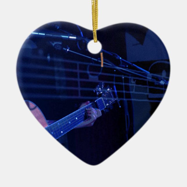 Musik-Mike - 1. Version Keramik Ornament (Vorne)