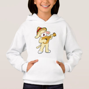 Musik mit Gitarre spielen Hoodie