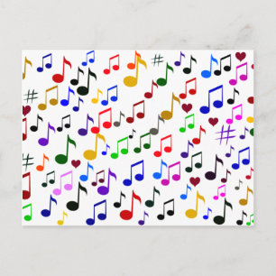 Musik mit Liebe_ Postkarte