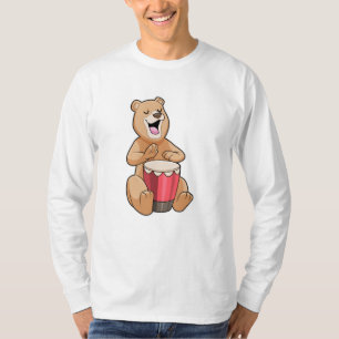 Musik mit Trommelmusik T-Shirt