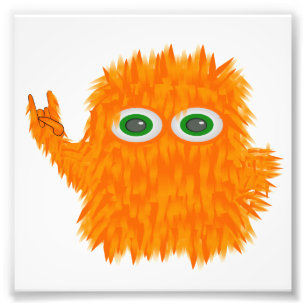Musik-Monster Fotodruck