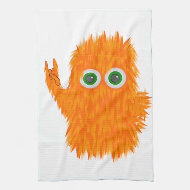 Musik-Monster Handtuch (Vertikal)