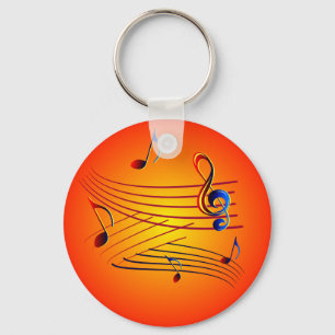 Musik music schlüsselanhänger