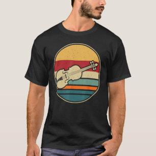 Musik Musiker retro vintage Sonnenuntergang für Mu T-Shirt