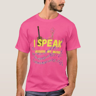 Musik, Musiker und Gitarrenliebhaber, Funny Music T-Shirt