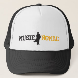 Musik-Nomade-Fernlastfahrer-Hut Truckerkappe