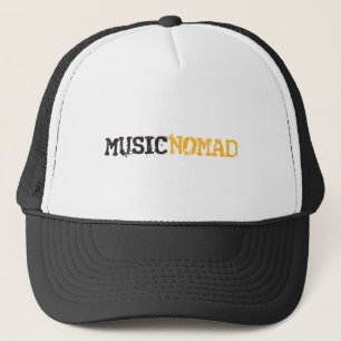 Musik-Nomade-Fernlastfahrer-Hut Truckerkappe
