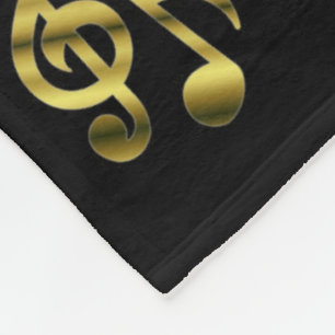 Musik, Note, Clemente, Band, Symbol, glänzend, ele Fleecedecke