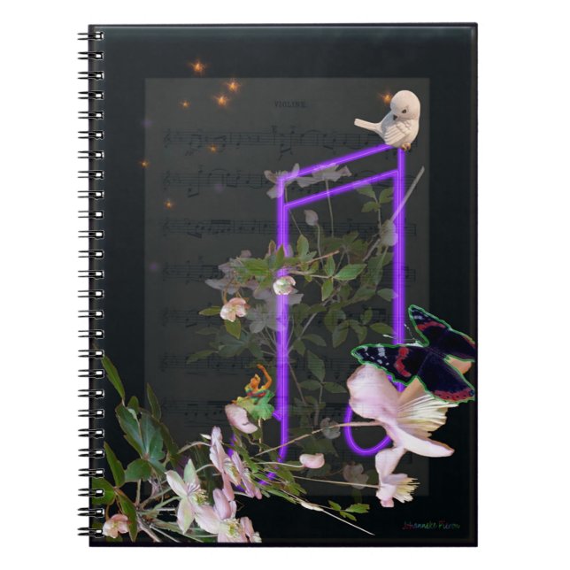 Musik Notizblock (Vorderseite)