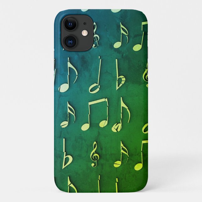 Musik, Notizen, Mute Case-Mate iPhone Hülle (Rückseite)