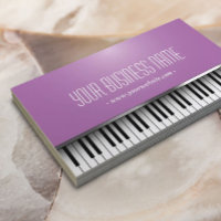 Musik Piano Schlüssel Elegante Lila