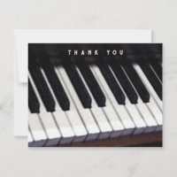 Musik Piano Vielen Dank Hinweis