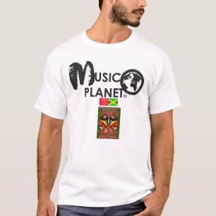 MUSIK PLANET T - Shirt der Männer