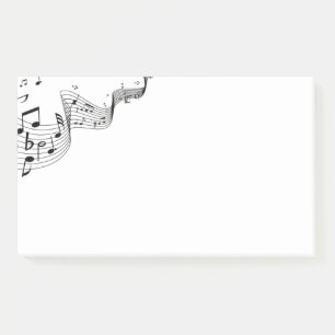 Musik-Post-it-Notes Post-it Klebezettel