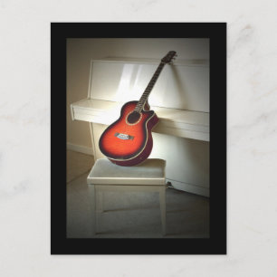 Musik Postkarte