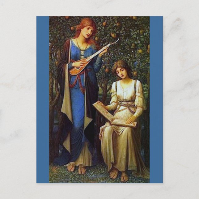 Musik Postkarte (Vorderseite)