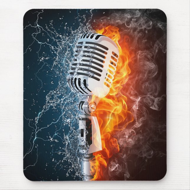 "Musik-Power" Mousepad (Vorne)