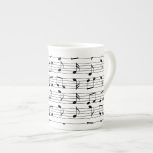 Musik Prozellantasse