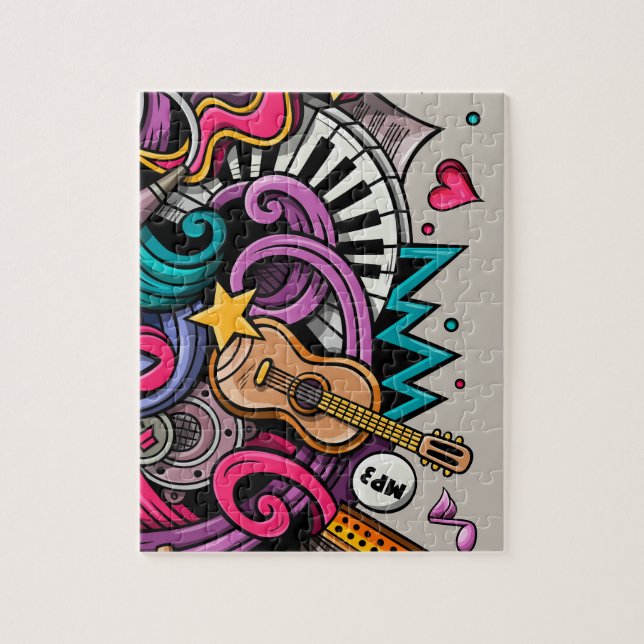 Musik Puzzle (Vertikal)
