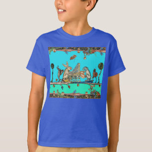 MUSIK, Rabbit Blue T-Shirt