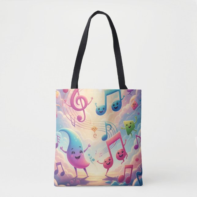 Musik-Rainbow-Tasche (Vorderseite)