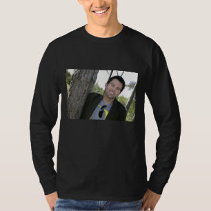 Musik Ryans Kelly - langes Hülsen-Schwarzes - T-Shirt