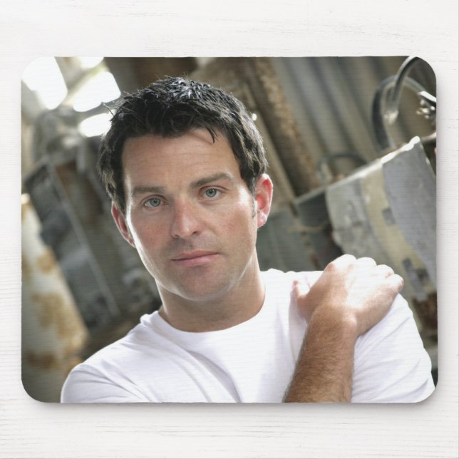 Musik Ryans Kelly - Mousepad - schlichtes Weiß T (Vorne)