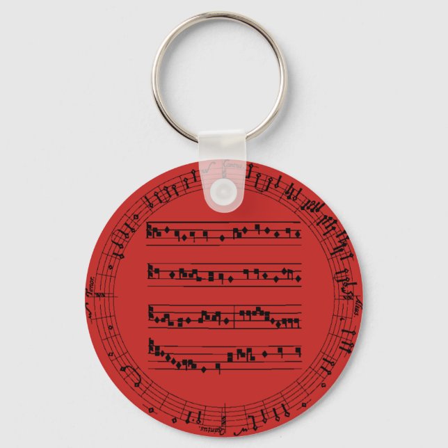 Musik Schlüsselanhänger (Vorderseite)