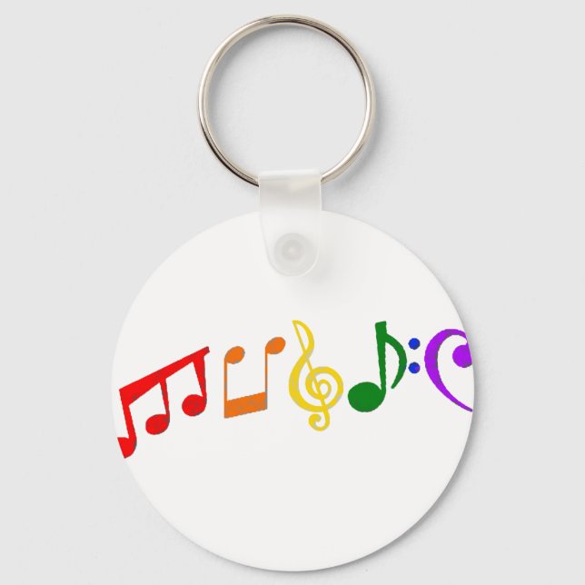 Musik Schlüsselanhänger (Vorderseite)