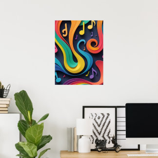 Musik schwankt poster