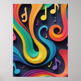 Musik schwankt poster