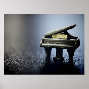 Musik sieht nicht auf die Größe Poster
