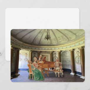 Musik spielen feiertagskarte