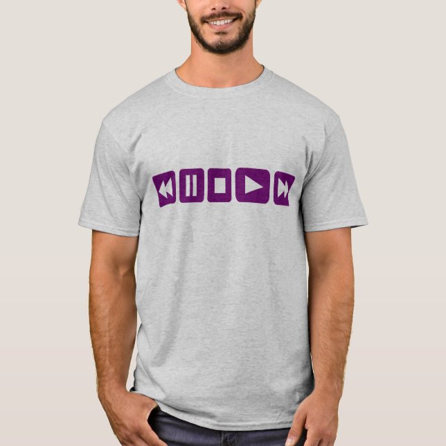 Musik-Spieler T-Shirt (Vorderseite)
