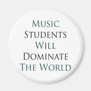Musik-Studenten beherrschen die Welt Magnet