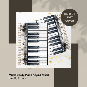 Musik Studie Klaviertasten & Musik Kleiner Planer