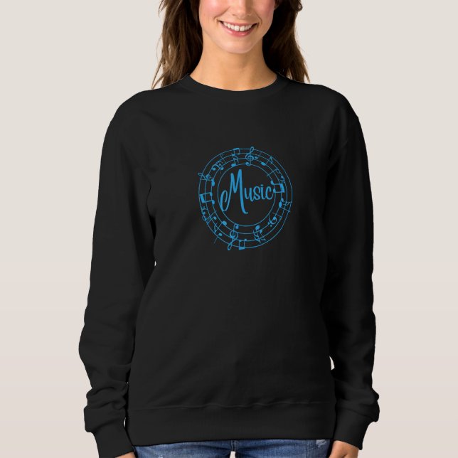 Musik Sweatshirt (Vorderseite)